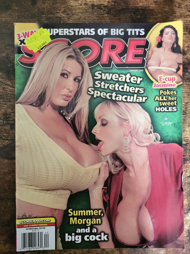 Score Magazine January 2009.. US Hardcore Big Tits Magazine